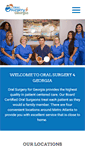 Mobile Screenshot of oralsurgery4ga.com